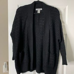 Black Knitted Cardigan